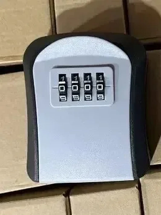 Secure Your Space with the Key Keeper Waterproof Combination Lock Box - 4 Digit Passwords for Up to 5 Keys, Perfect for Home or Office
